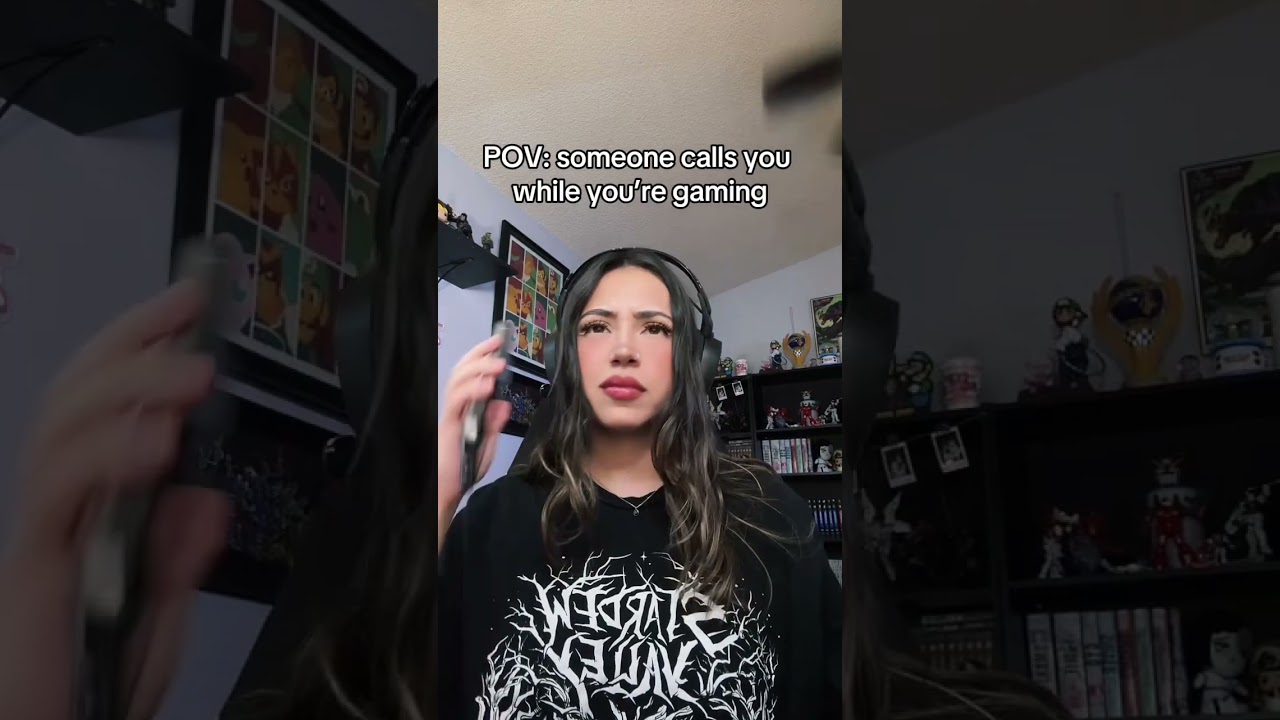 When Someone Calls While You’re Gaming 😭