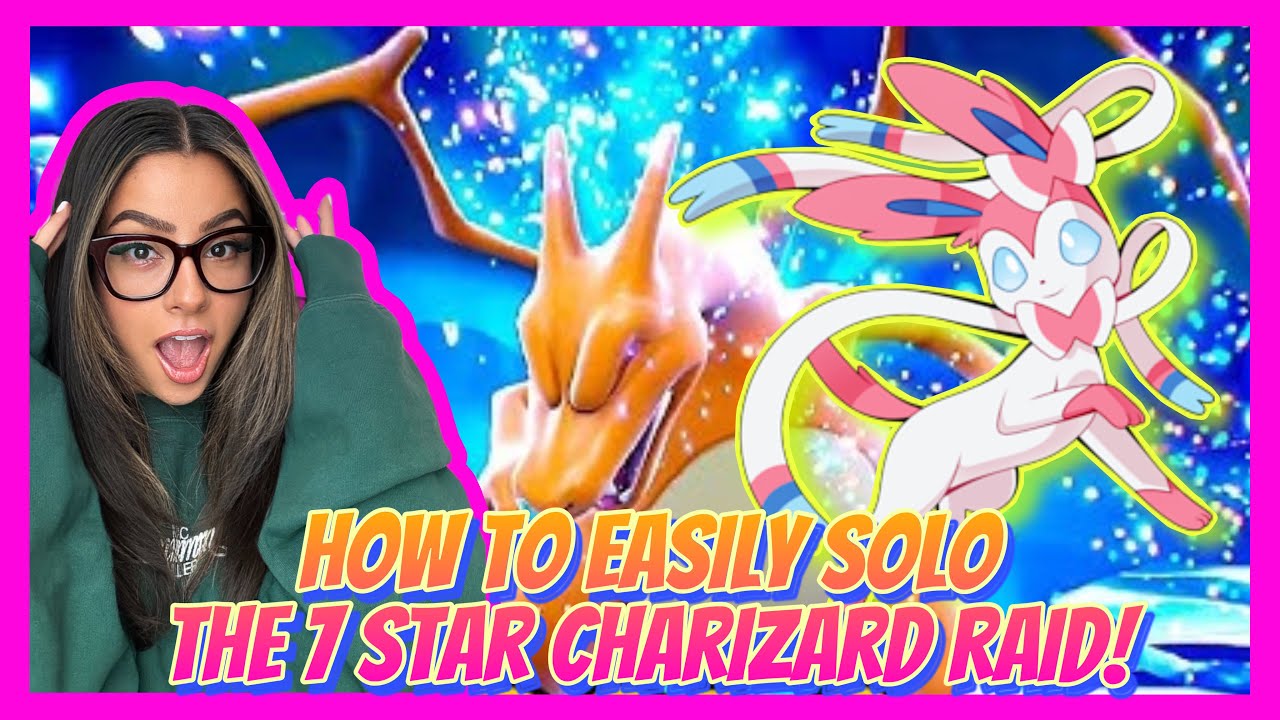 How To EASILY SOLO The 7 Star Charizard Raid! | Pokemon Scarlet & Violet