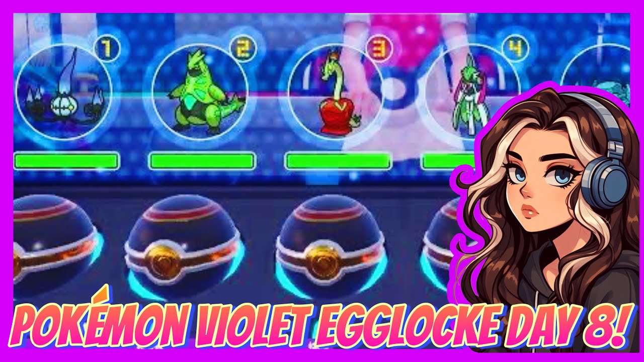 Pokemon Violet Eggolock Day 8! | Pokemon Scarlet & Violet