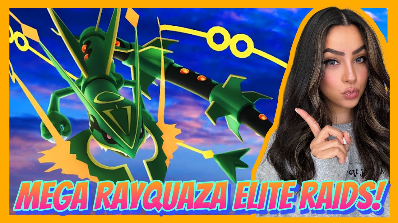 Don’t Miss Your Chance To Get MEGA RAYQUAZA During Elite Raids! | Pokemon Go
