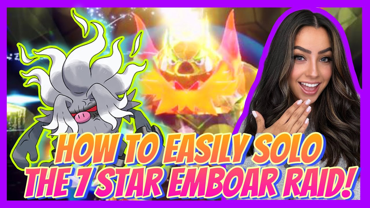 How To EASILY SOLO The 7 Star Emboar Raid! | Pokemon Scarlet & Violet