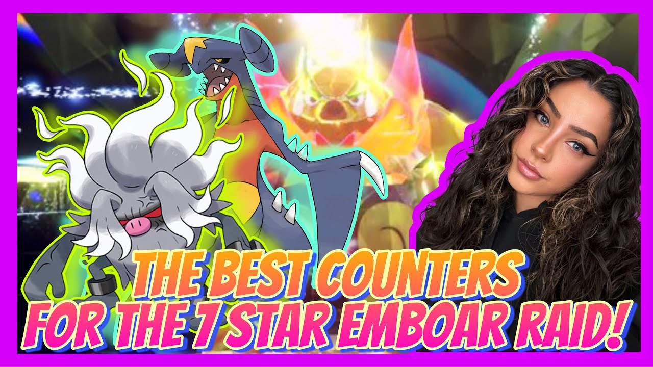 The Best Counters To EASILY Beat The 7 Star EMBOAR Raid! | Pokemon Scarlet & Violet