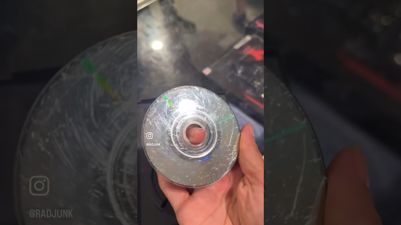 Can this GameCube disc be saved? #retrogaming #videogames #nintendo #gamer