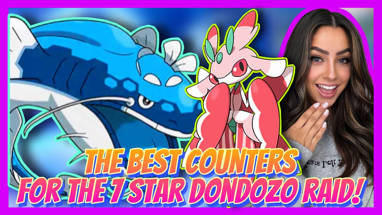 The BEST Counters To EASILY Beat The 7 Star Dondozo Raid! | Pokemon Scarlet & Violet