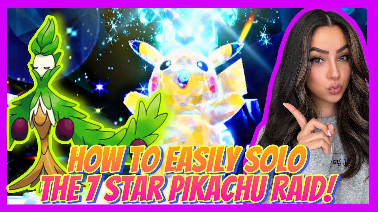 The EASIEST Way To SOLO the 7 Star PIKACHU Raid! | Pokemon Scarlet & Violet