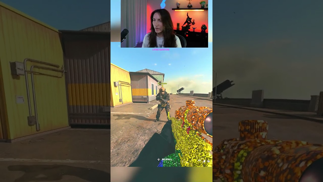 this NEW warzone camo did THIS to my aim😲 #warzone #nadiaaimbot #callofduty #meta #cod