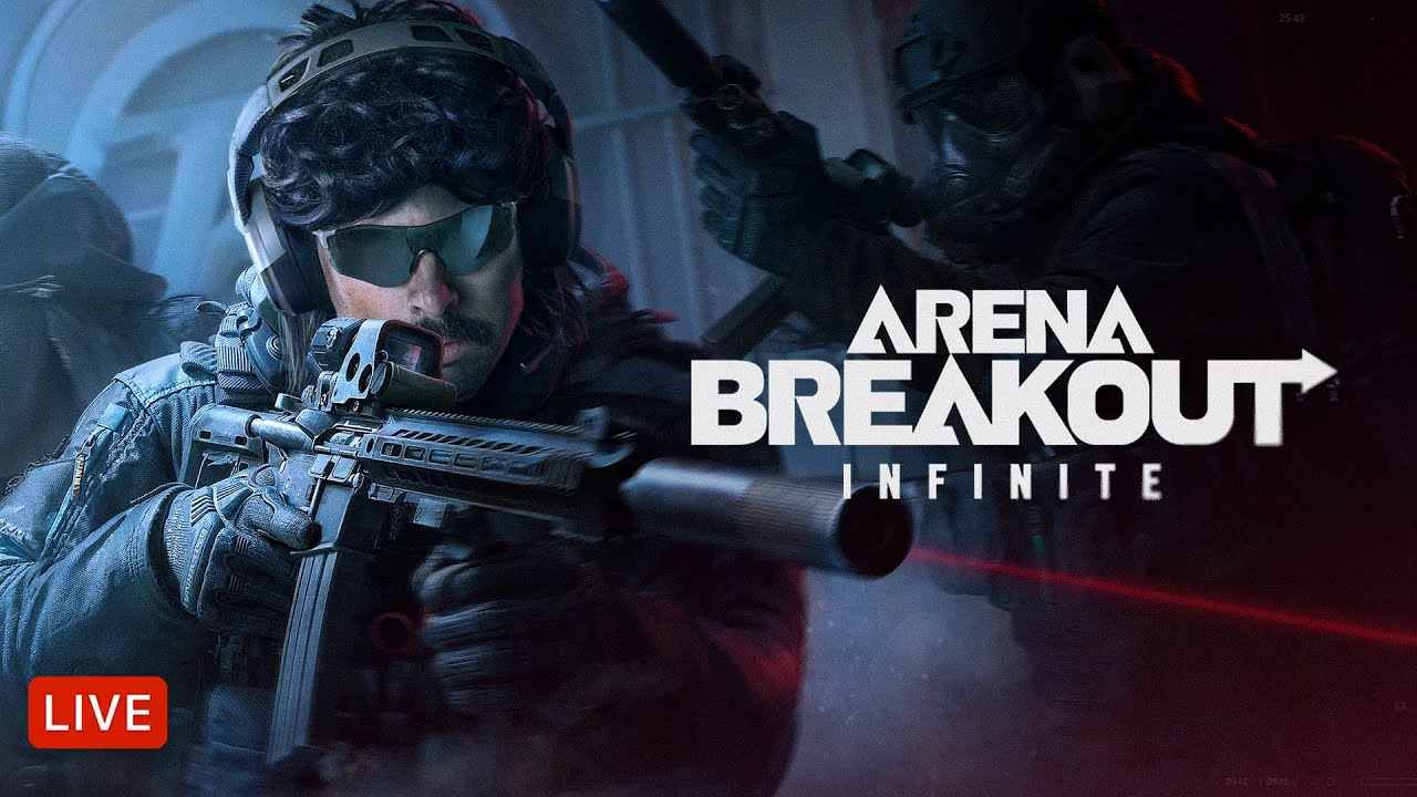 🔴LIVE – DR DISRESPECT – ARENA BREAKOUT – NEW SEASON 1