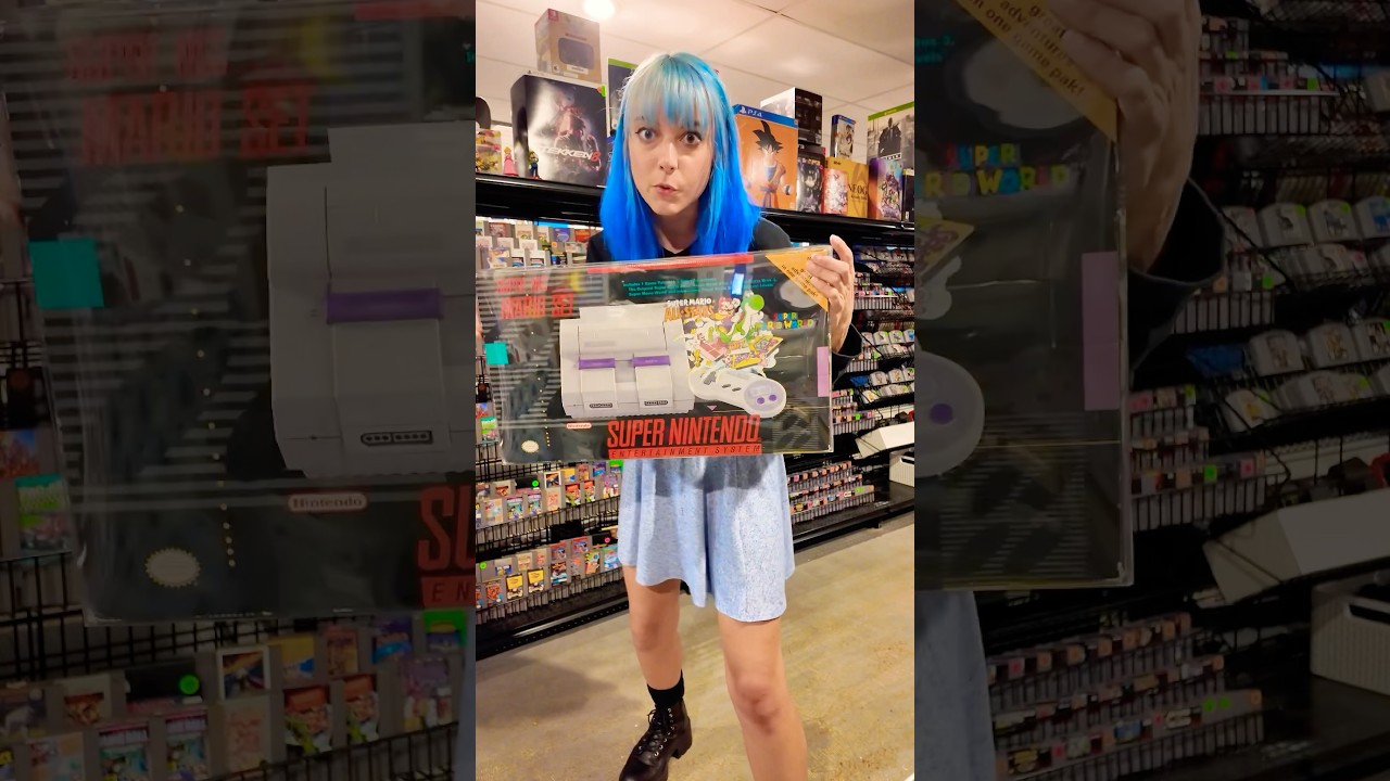 We are giving away a Super Nintendo?! Link In Comments! #retrogaming #retrogames #videogames