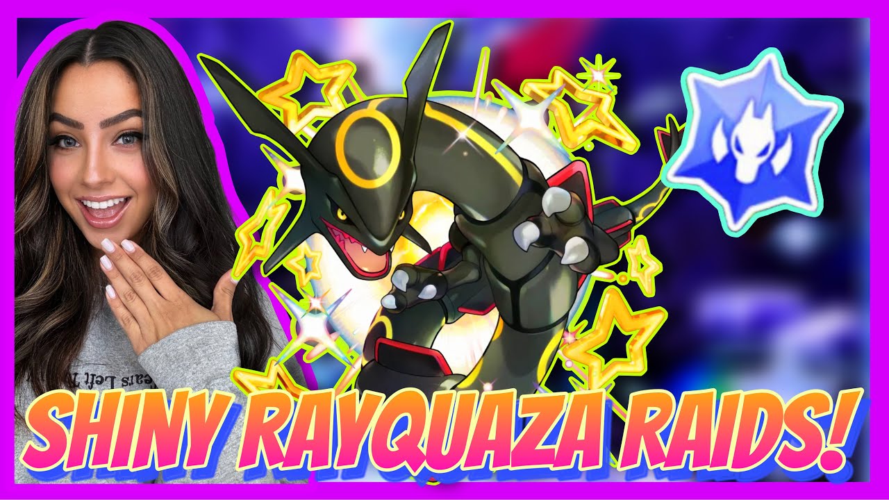 Don’t Miss Your Chance To Get SHINY RAYQUAZA In Pokemon Scarlet & Violet!