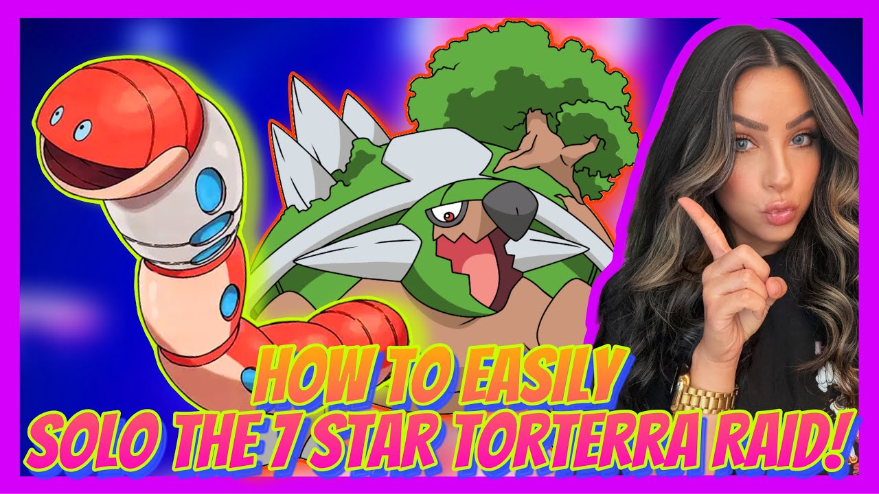 How To EASILY SOLO The 7 Star Torterra Raid! | Pokemon Scarlet & Violet