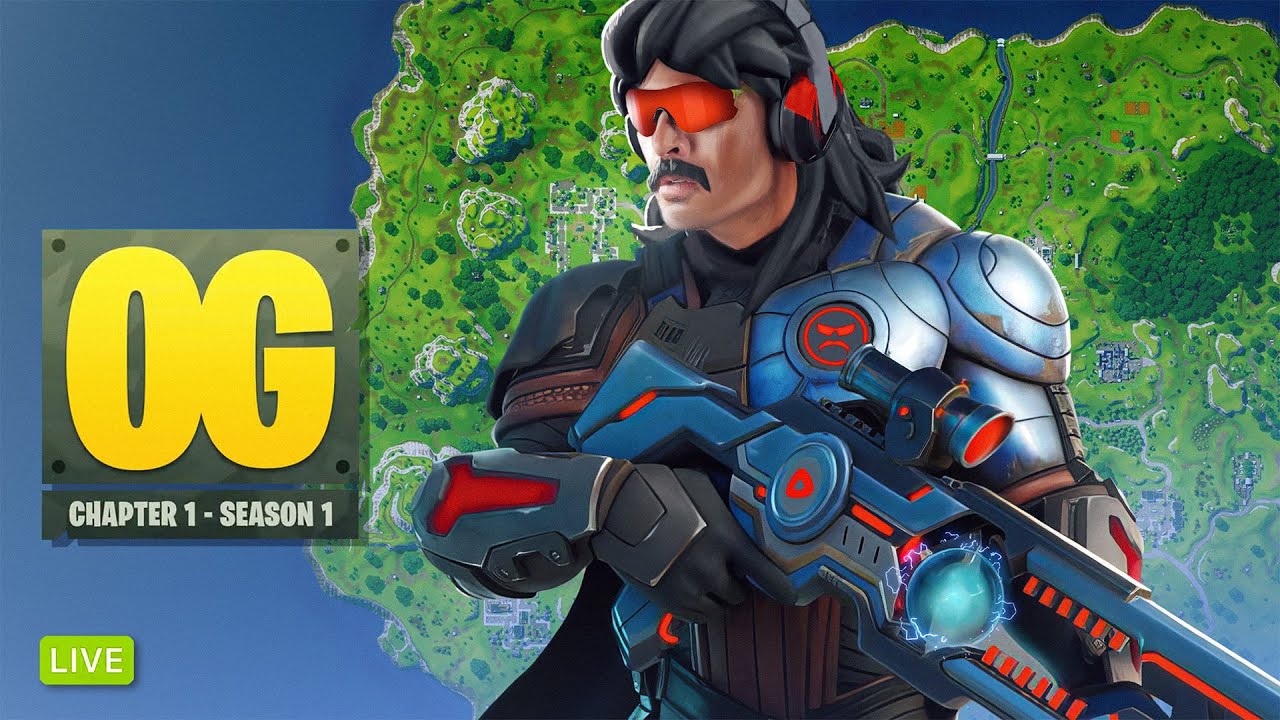 🔴LIVE – DR DISRESPECT – OG FORTNITE – DOUBLE PUMP BLASTS