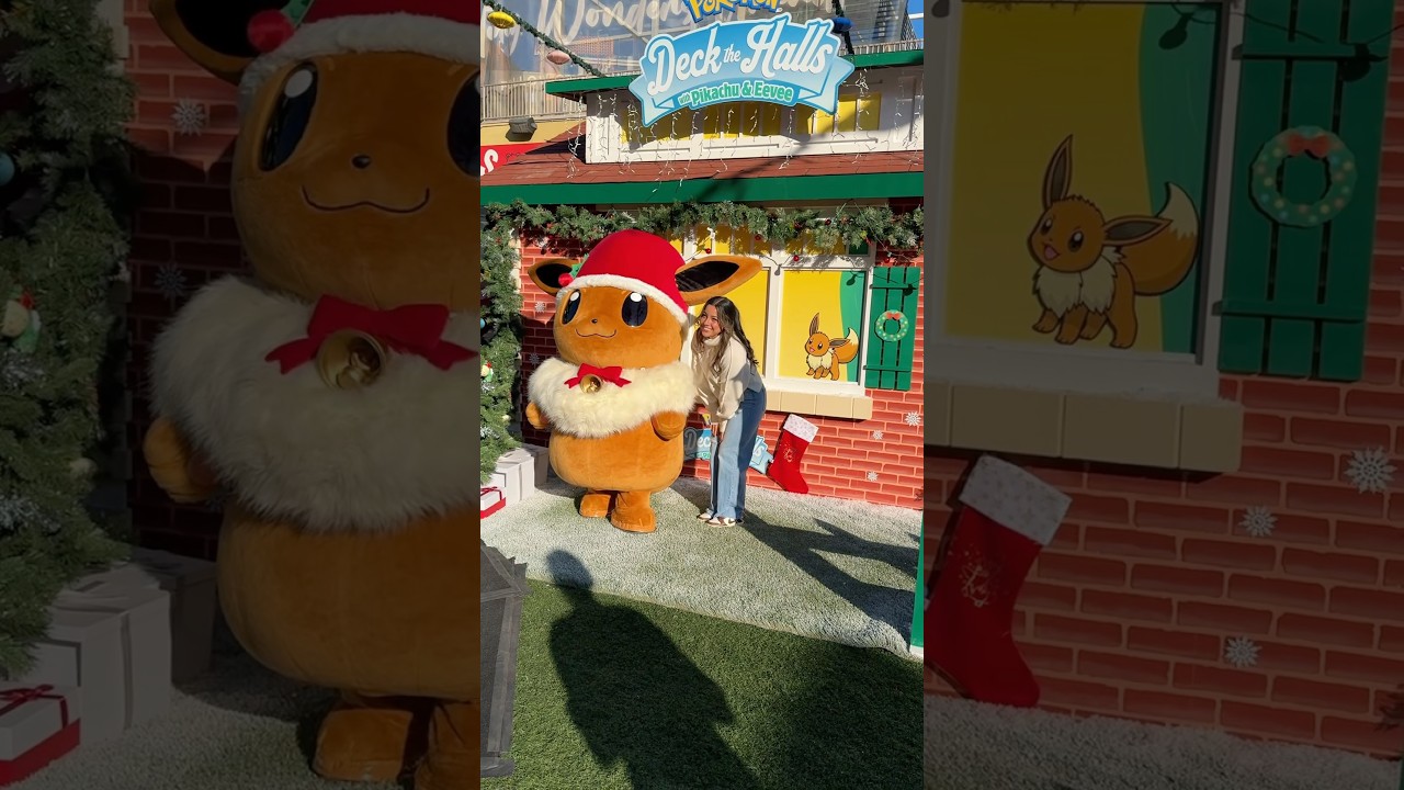 Deck the Halls With Pikachu & Eevee! #pokemon #vlog ￼#pikachu #eevee #poketuber #pokemonstreamer