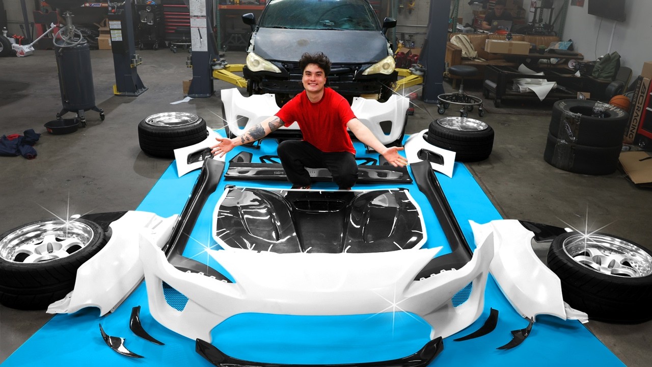 Installing a New Widebody Kit on my FRS