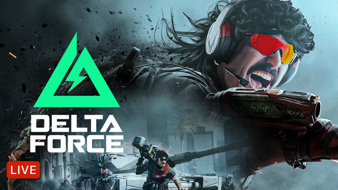 🔴LIVE – DR DISRESPECT – DELTA FORCE – INTENSE SITUATIONS ONLY!