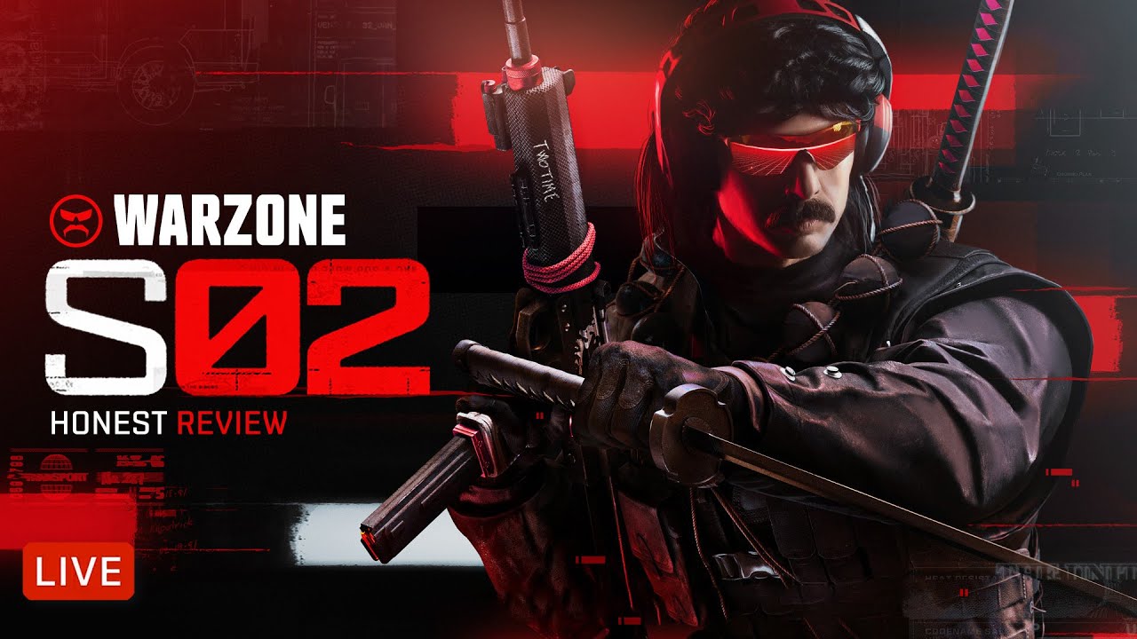 🔴LIVE – DR DISRESPECT – WARZONE – NEW SEASON 2 UPDATE