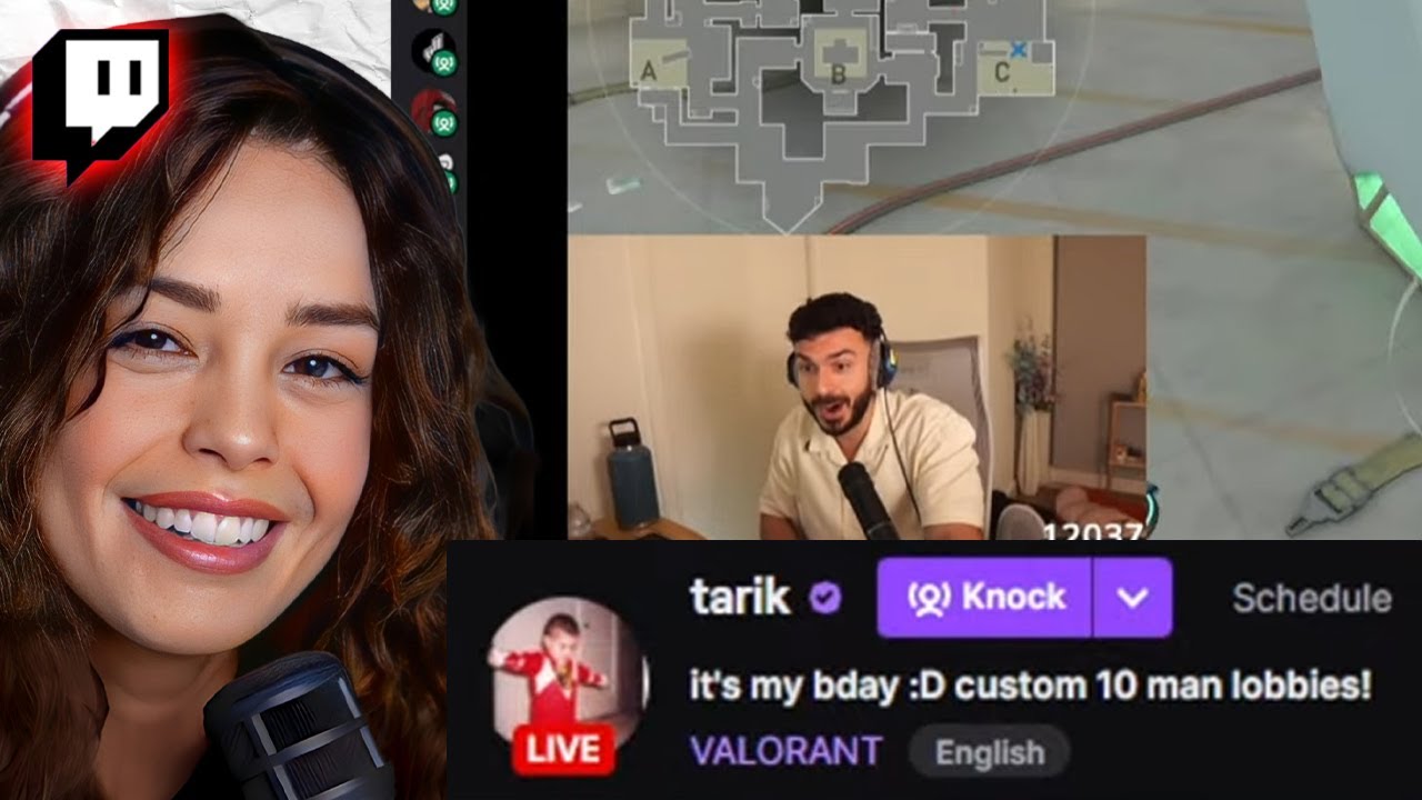 🔴LIVE! started invisalign so i have lisp. valo customs for tarik’s bday! (multi-streaming on twitch)