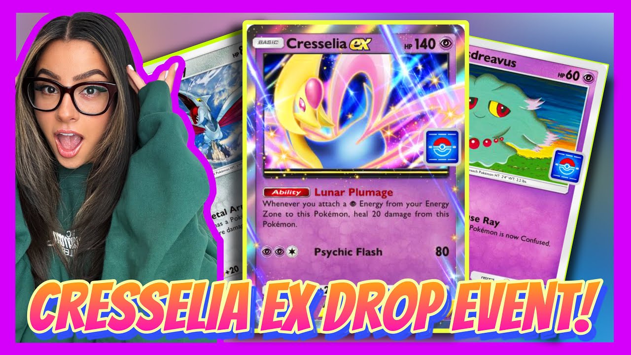 Don’t Miss This NEW Cresselia EX Card! | Pokemon TCG Pocket