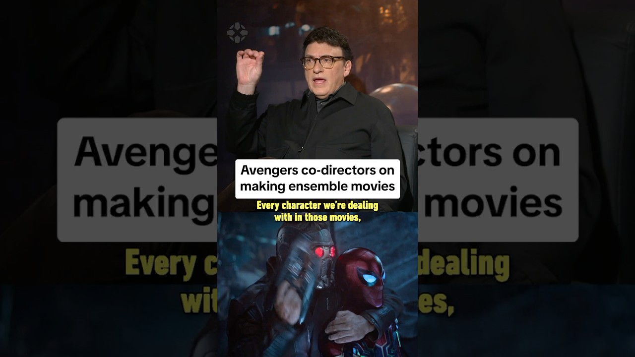 Anthony Russo talks how they focus on characters in an ensemble movie! #theelectricstate #avengers