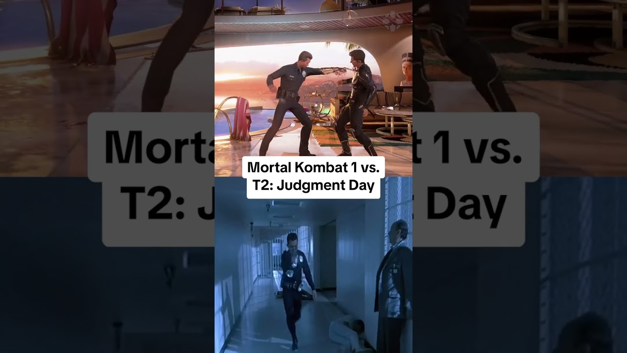 Mortal Kombat 1 (2025) vs. Terminator 2: Judgment Day (1991) #gameplay #mortalkombat #terminator