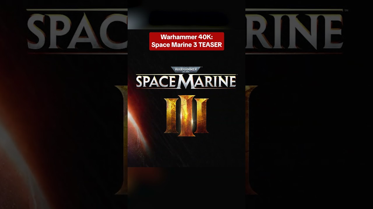 Warhammer 40,000: Space Marine 3 is HAPPENING. #warhammer #warhammer40k #spacemarine2 #teaser