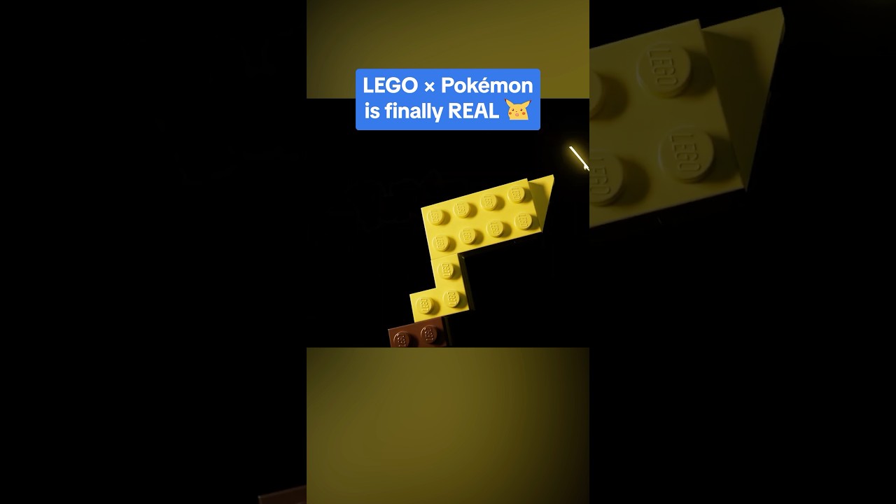 LEGO x Pokémon is FINALLY REAL *sigh* I’ll get my wallet… #pokemon #lego #pikachu #teaser
