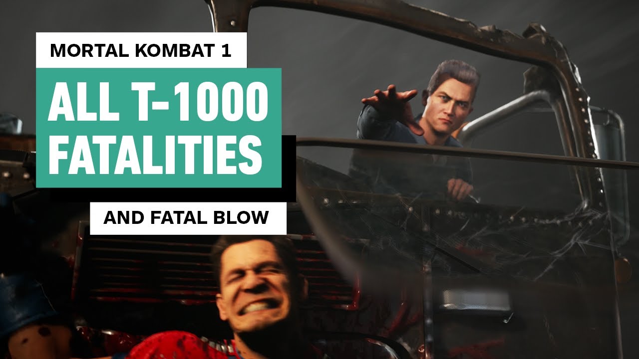 Mortal Kombat 1: All T-1000 Fatalities and Fatal Blow