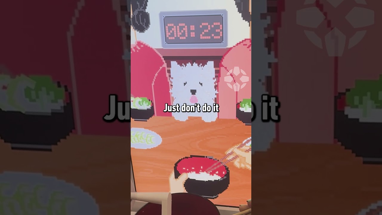 A game about eating rice #GDC