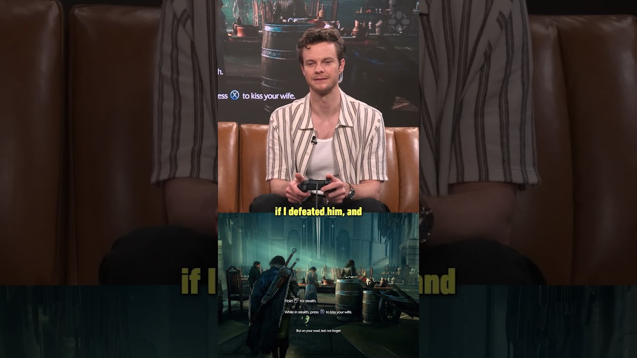 Jack Quaid gushes about the Nemesis system while playing Shadow of Mordor! #ignarcade #jackquaid