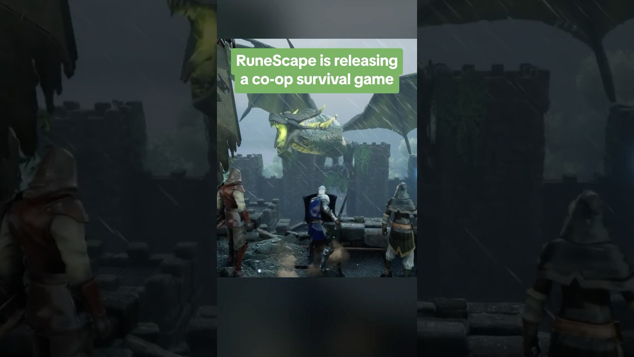 RuneScape: Dragonwilds is a new cooperative open-world survival game! #runescape #gaming #teaser