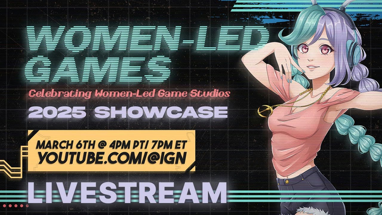 Women-Led Games March 2025 Showcase