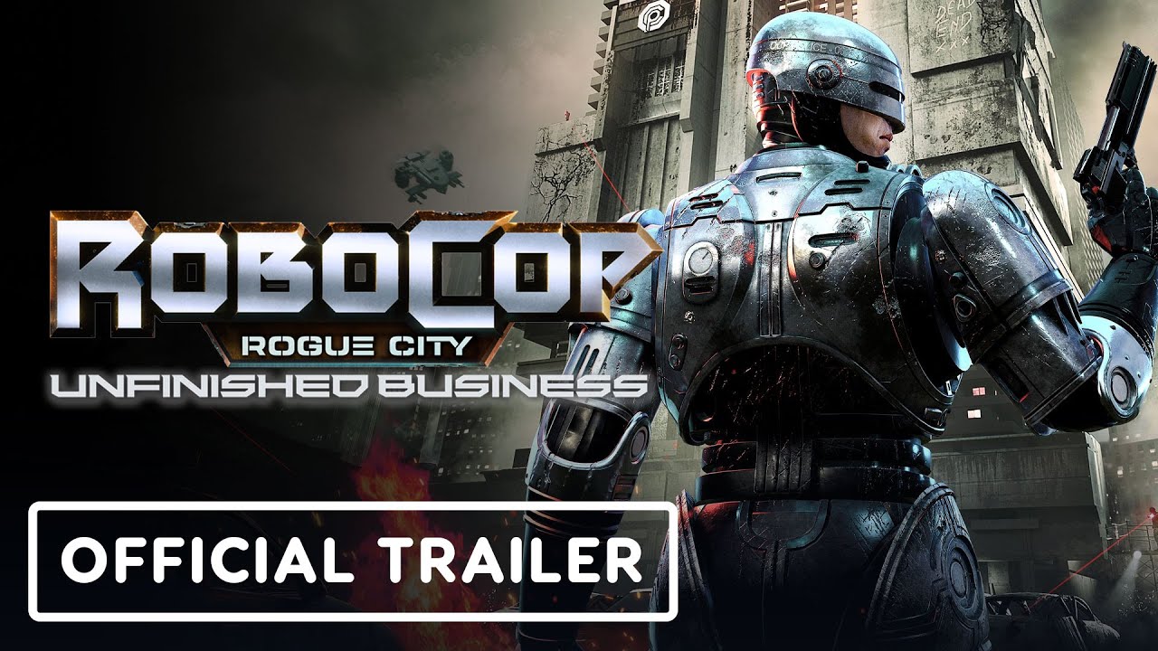 Robocop: Rogue City – Official Unfinished Business Expansion Reveal Trailer | Nacon Connect 2025