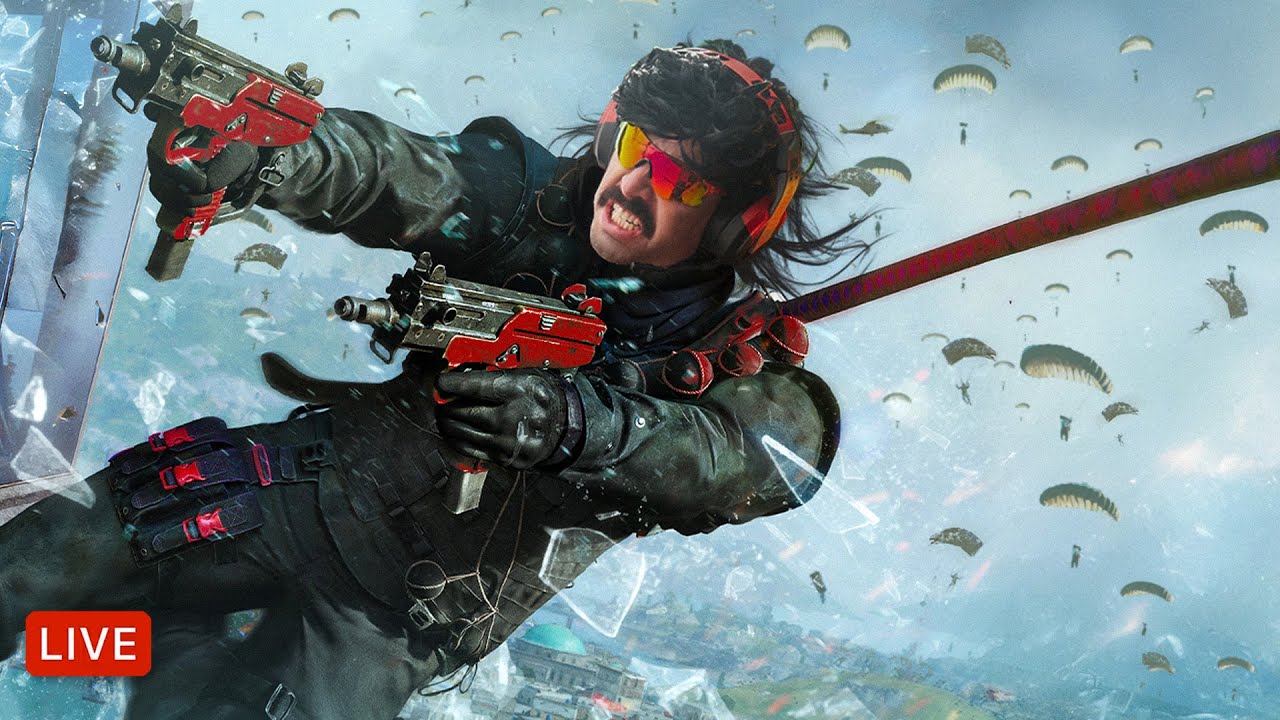 🔴LIVE – DR DISRESPECT – WARZONE – 150 PLAYER LOBBIES