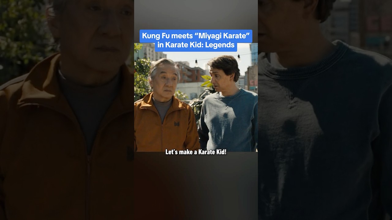 Mr. Han & Daniel LaRusso team up to teach “Miyagi Karate” #karatekidlegends #karatekid