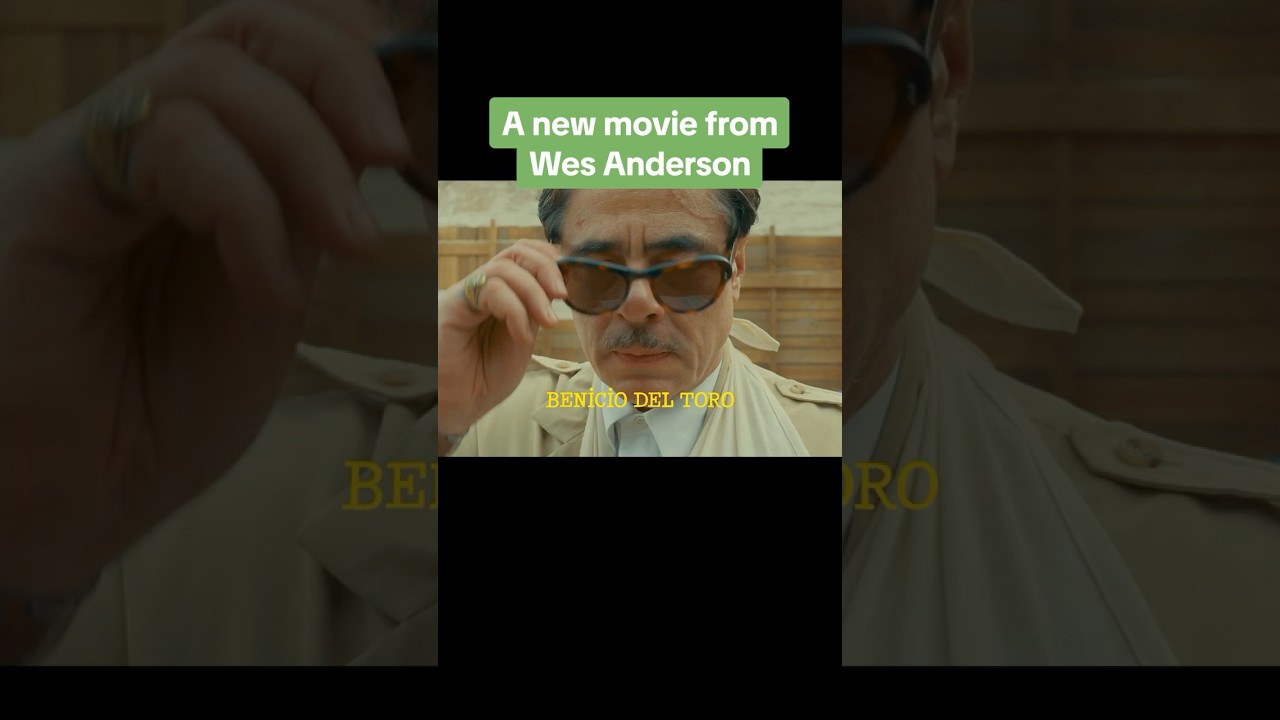 Wes Anderson is back at it again with his new movie, The Phoenician Scheme! #movie #wesanderson