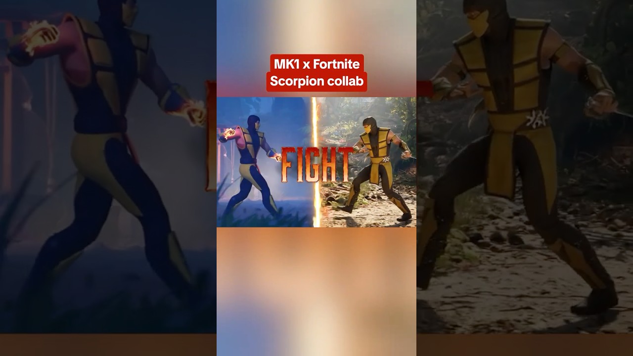 This trailer is the closest thing we’ll ever get to blood in Fortnite. #fortnite #scorpion #mk1