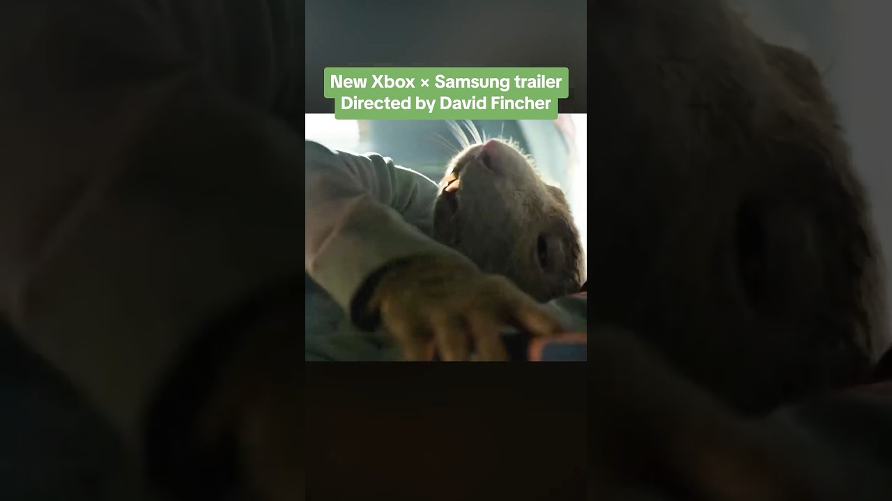 David Fincher directed a strange new Xbox commercial with rat people. #xbox #davidfincher #gaming
