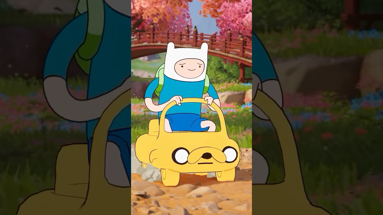 Fortnite recreated the Adventure Time intro in the game! #fortnite #adventuretime #itemshop #trailer