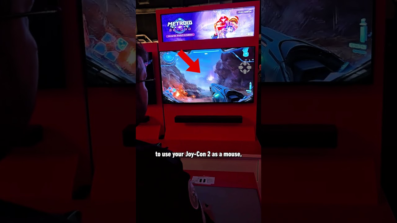 Are you excited for mouse control on Switch 2? #switch2 #mouse #joycon #nintendo #metroidprime4 #ign