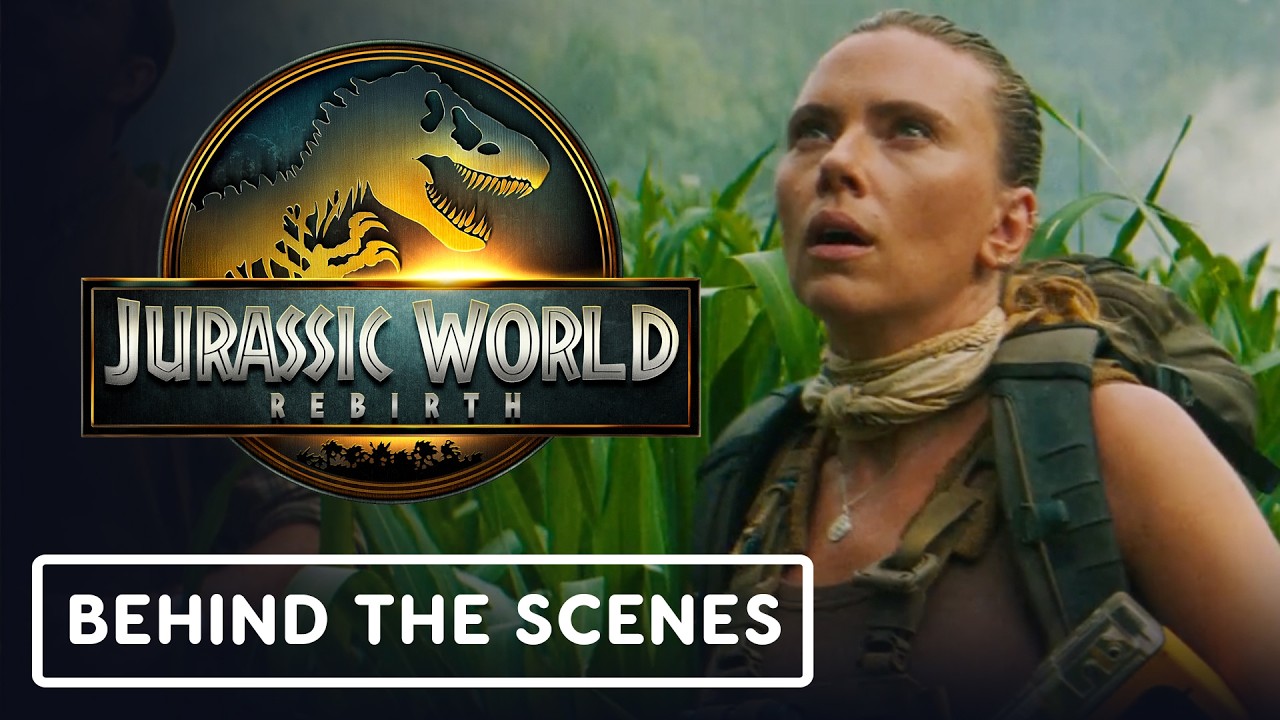 Jurassic World Rebirth – Official ‘Classic Jurassic’ Behind the Scenes (2025) Scarlett Johansson