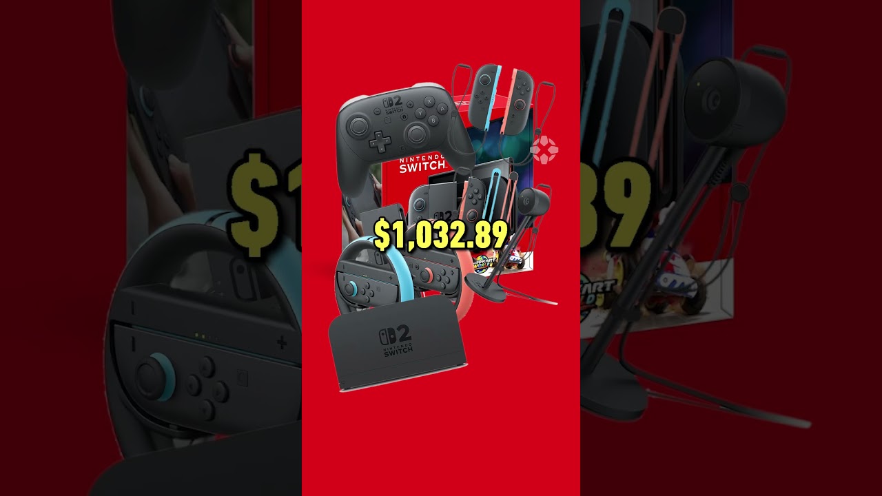 Switch 2 (accessory) prices have all gone up!