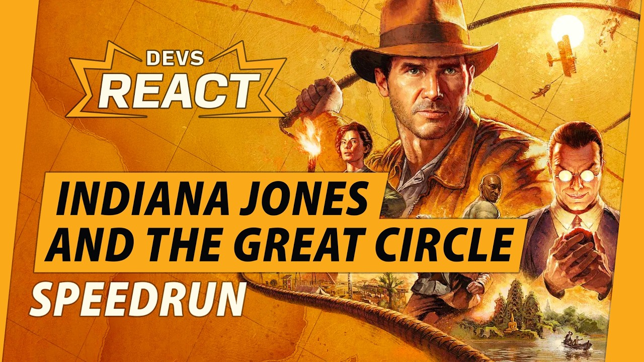 Indiana Jones and the Great Circle Developers React to One-Hour Speedrun