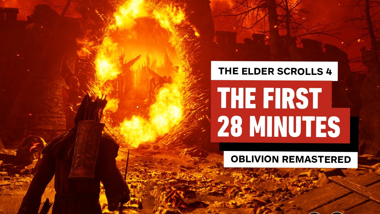 The Elder Scrolls 4: Oblivion Remastered Gameplay (RTX 5090, 4K 60FPS)