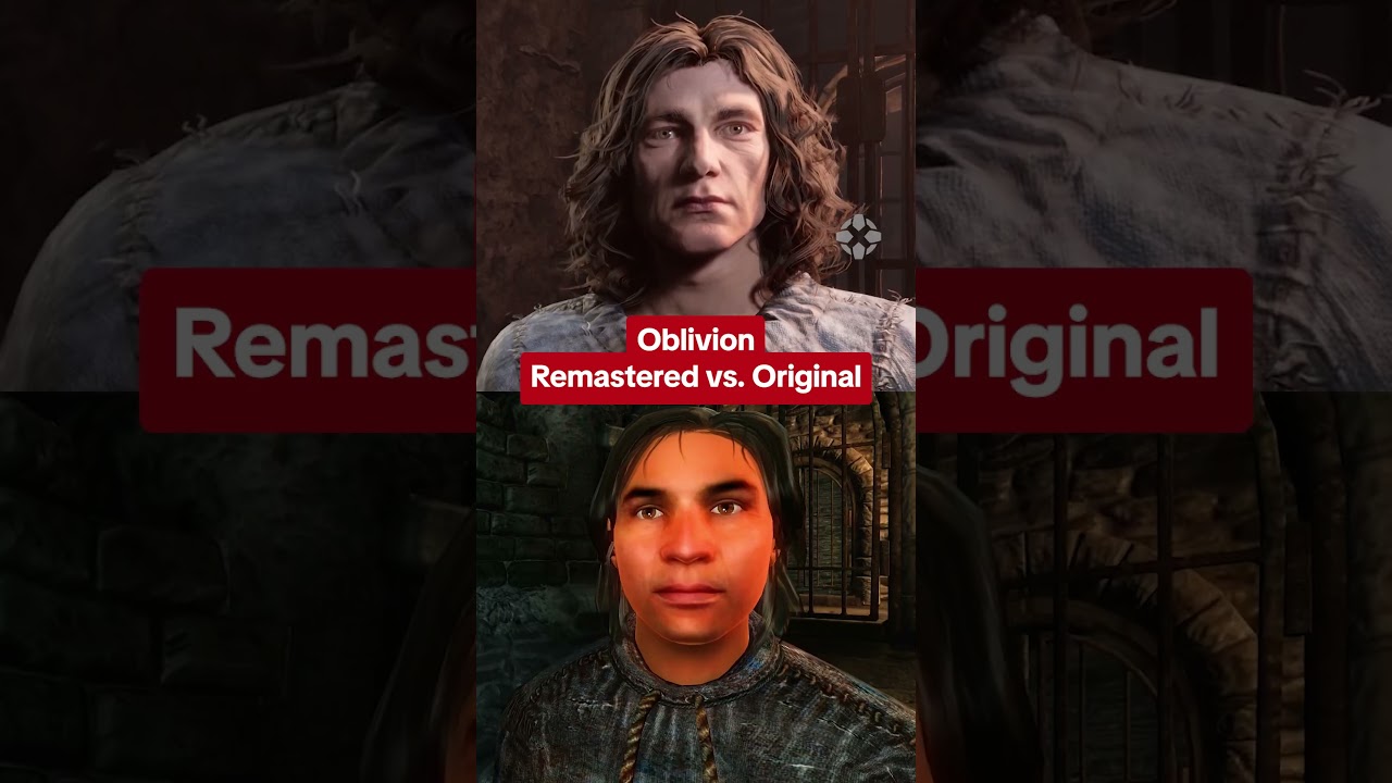 The Elder Scrolls IV: Oblivion 2025 vs. 2006 – The differences are wild #elderscrolls #oblivion #ign