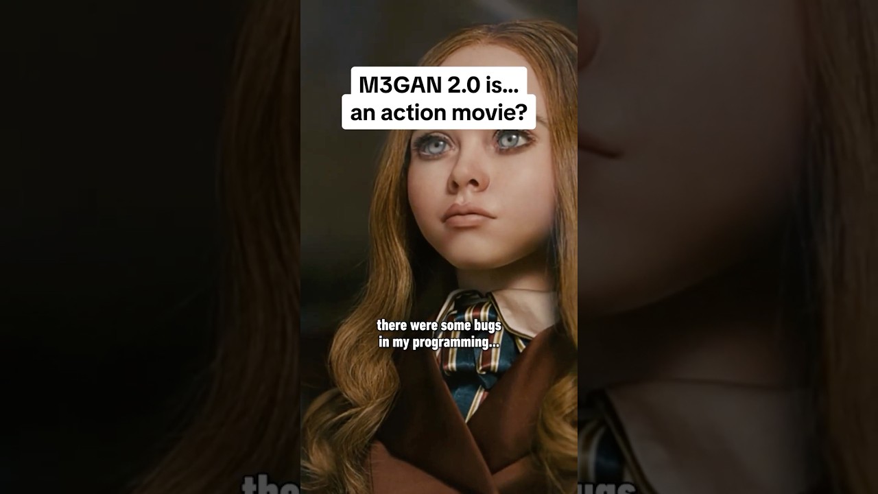 M3GAN is back as a plastic teletubby in M3GAN 2.0! #m3gan #m3gan2 #blumhouse #movie #trailer