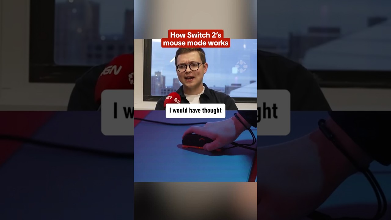 How the Switch 2 mouse mode feels