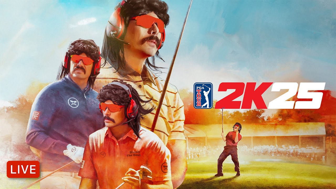 🔴LIVE – DR DISRESPECT – PGA TOUR 2K25 – ONLINE RANKED UNDEFEATED