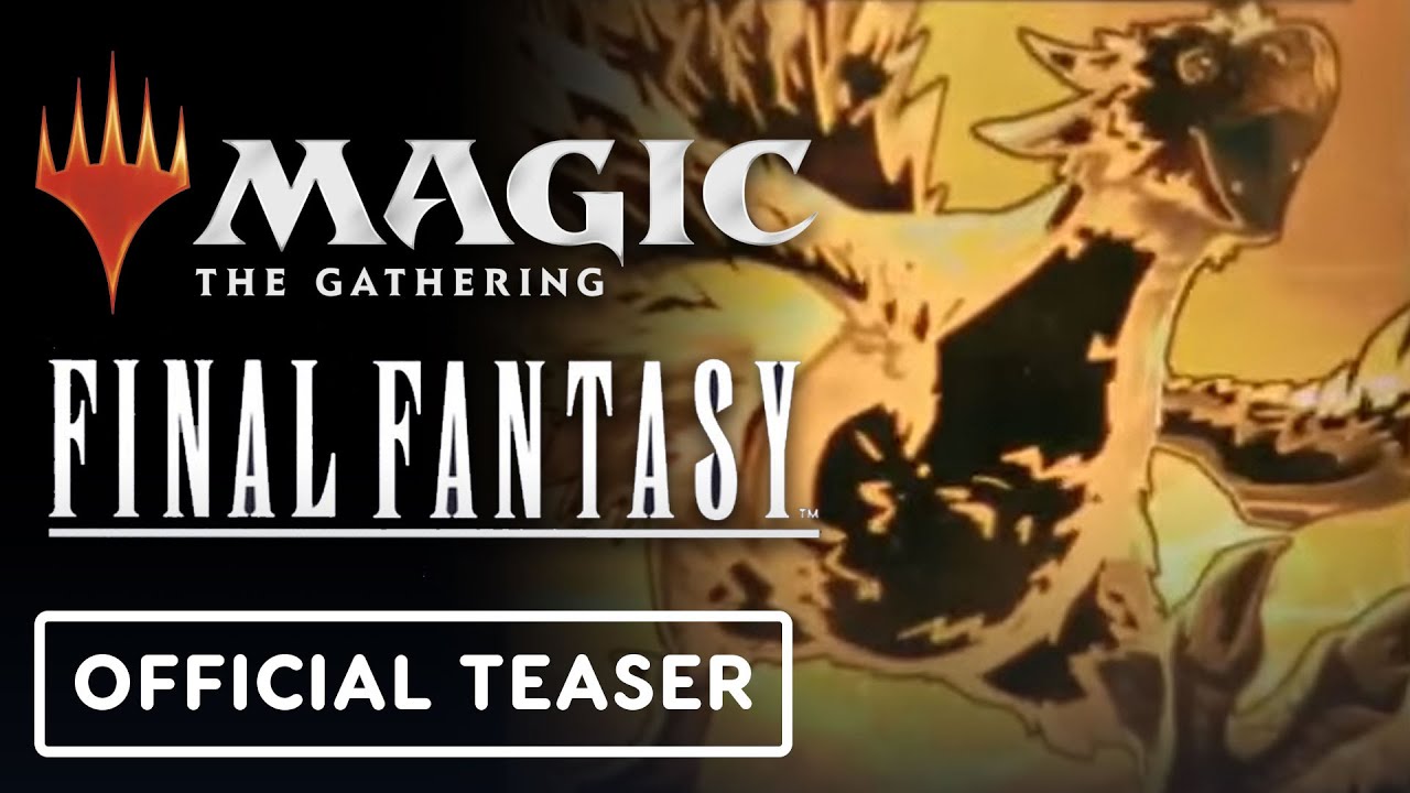 Final Fantasy x Magic: The Gathering – Official Limited Gold Chocobo Teaser