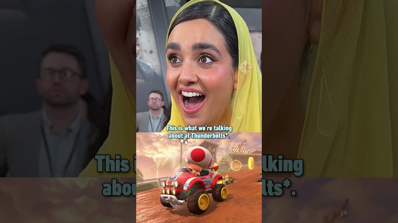 Me when I realize Mario Kart World drops in less than a month #thunderbolts