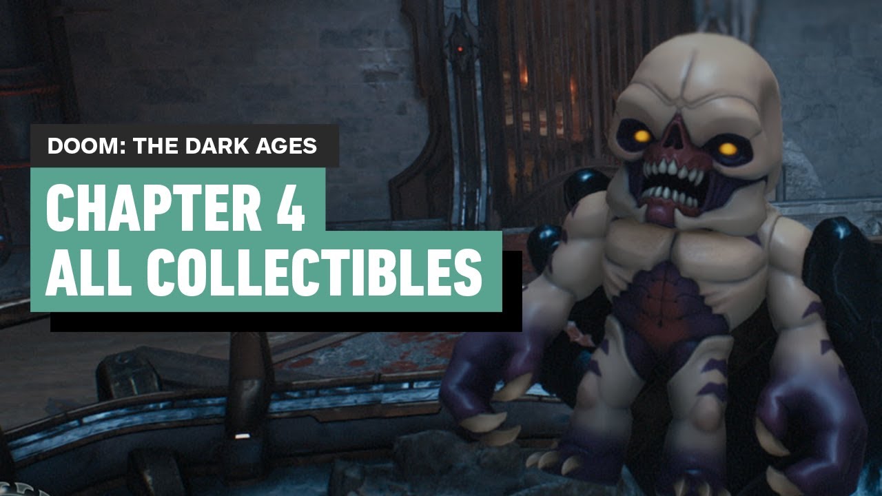 Doom: The Dark Ages – Chapter 4 Sentinel Barracks | All Collectibles (Gold, Codex, Secret Areas)
