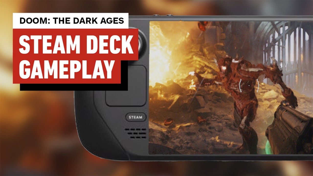 Doom: The Dark Ages Steam Deck Gameplay – Lowest & Highest Settings